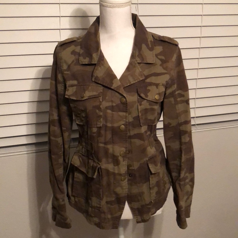 Camo military jacket